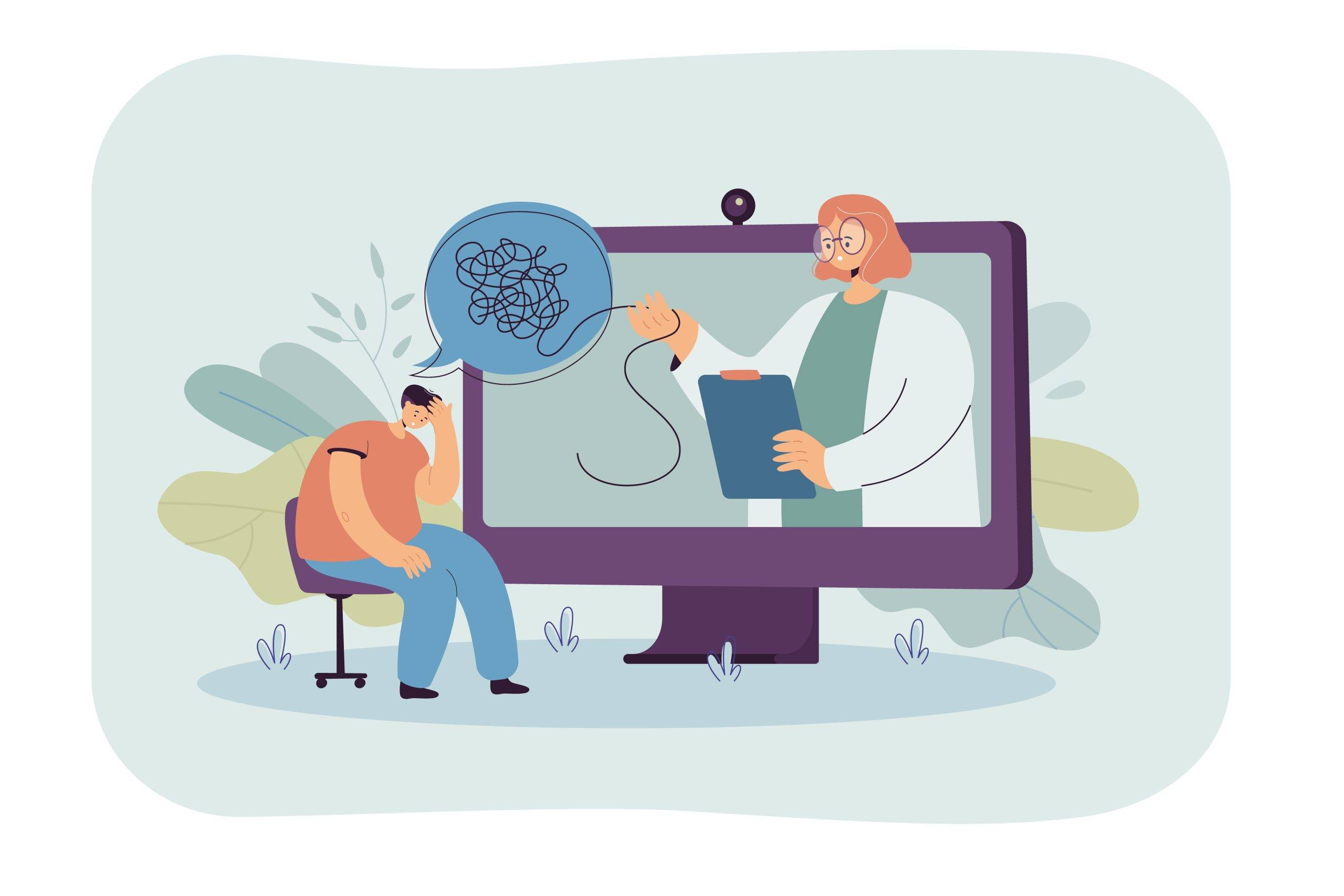 Online consultation with psychologist scaled 1